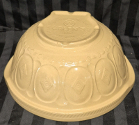 Large 13.25" T. G. GREEN'S GRIPSTAND MIXING BOWL CHURCH GRESLEY PATTERN