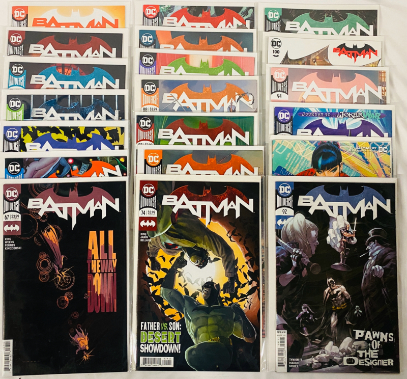 [Consecutive Runs] 20 DC Batman Comics (2018-2020) Issues #67-94, #100-101