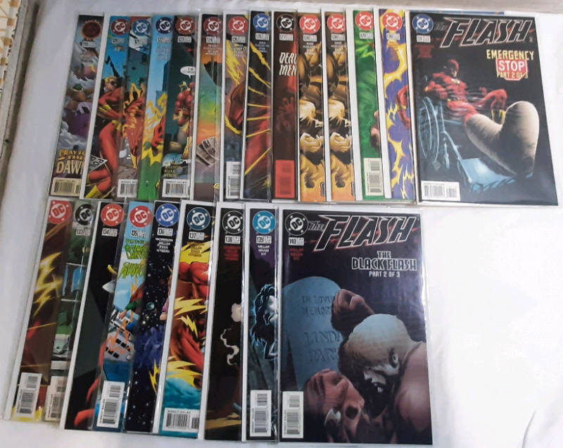 High Grade DC The Flash (96-98) Issues #119-140 (Consecutive Run)