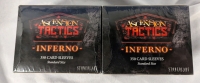 700 (2 Packs of 350) New Ascension Tactics: Inferno Standard Size Card Sleeves.