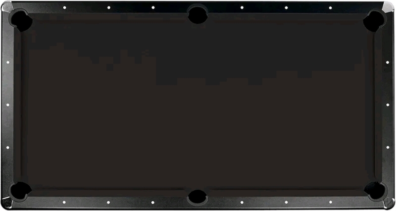 As New Hathaway Championship Saturn II Billiard Cloth Pool Table Felt Black 8 Feet - BH263BK Retails for $168 & 2 New Cue Chalk