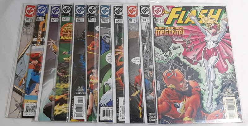 High Grade DC The Flash (2000-01) Issues #160-170 (Consecutive Run)