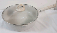 New - Carote 4.5qt. Non-Stick Saute Pan w/Lid (granite color)