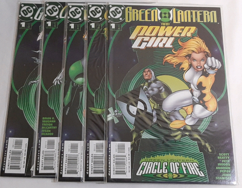 High Grade DC Green Lantern And... (2000) Oneshots (Five in Total)