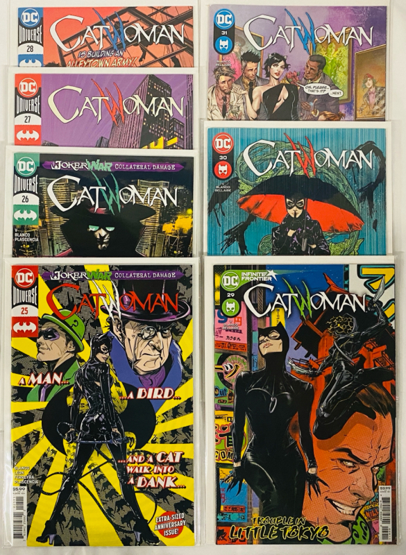 [Consecutive Run] 7 DC Catwoman Comics (2021) Issues #25-31