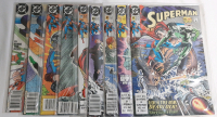 High Grade DC Superman (1988-90) Issues #13-14, #37-43 (Incomplete Run)