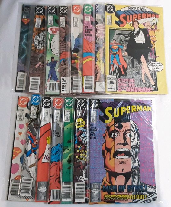 High Grade DC Superman, Includes 1994 #0, 1987 #5-12, #15-20 (Incomplete Runs)