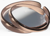Two New Copper Open Cuff Bracelets Pure Copper Minimalist Diameter 2.25 Very Pliable to open to Larger