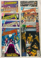 10 Vintage DC Legionnaires Comics; Mixed Lot