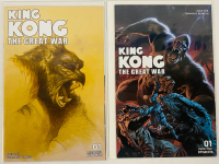 2 Dynamite King Kong: The Great War Comics (2023) Issue #1 Plus Variant