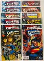 12 DC Superman Comics, Mixed Lot; Includes Superman Unchained (New 52) and More (Includes Duplicate)