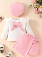 New sz 4-5Y Girls Outfit - Top, Skirt & Hat