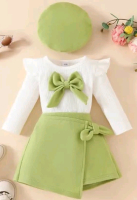 New sz 4-5Y Girls Outfit - Top, Skirt & Hat