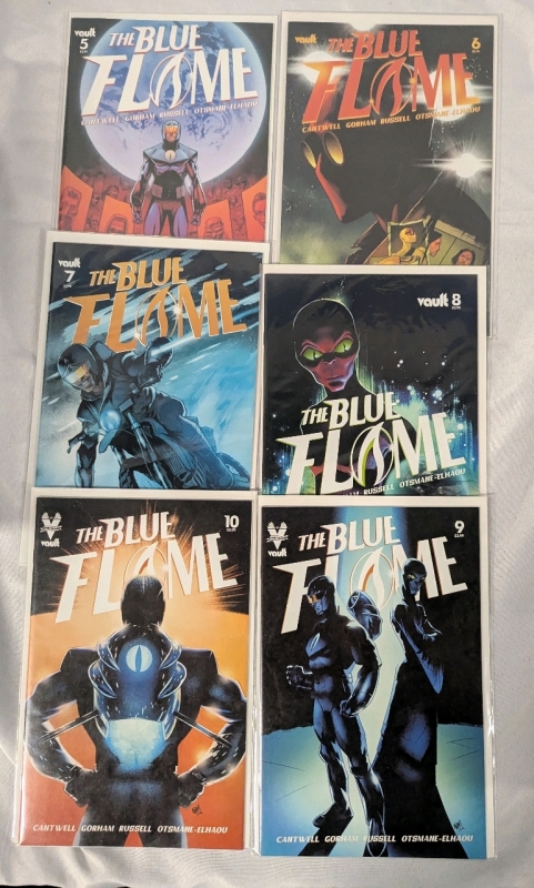 6 Vault The Blue Flame Comics