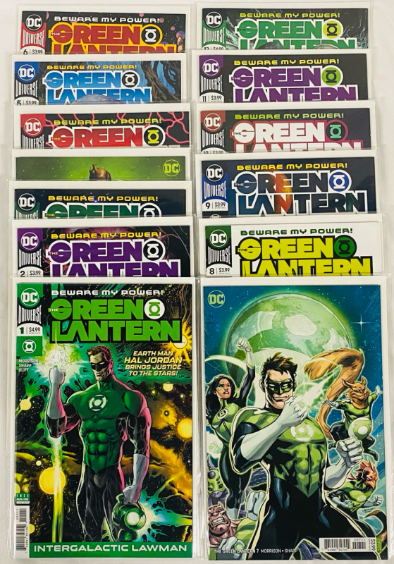 [Consecutive Run] 13 Green Lantern Comics (2018) Issues #1-12; Includes Variant Cover for #3