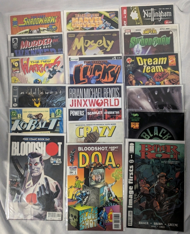 18 Assorted Comics from Assorted Publishes.