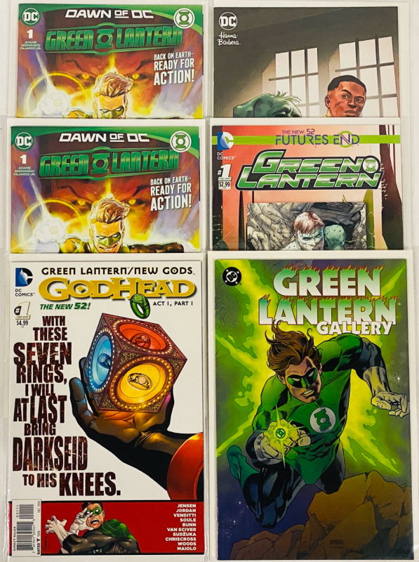 6 DC Green Lantern One-Shots; Includes Duplicate