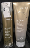 [See Desc] 2 Joico Blonde Life Hair Care Brightening Shampoo 300mL & Brightening Conditioner 250mL