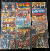 12 Vintage Image Supreme Comics. Consecutive Run. Issues 1-12.