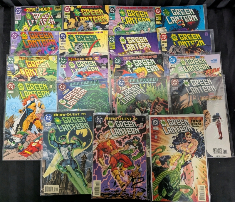 19 Vintage DC Comics Green Lantern Consecutive Run - Issues 55-73.