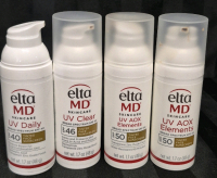 [See Desc] 4 Elta MD UV Clear/Daily/Box Elements SPF 40, 46 & 50 Tinted Face Sunscreen 48g Exp 11/2025- 06/2026