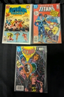 3 Vintage Teen Titan Comics.