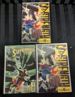 3 DC Superman Comics. 2 Superman Strength #3 and Superman Y2K.