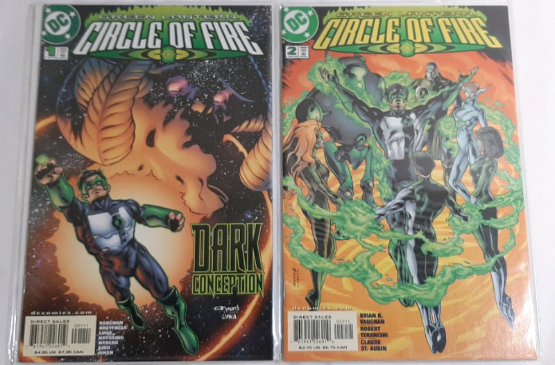 High Grade DC Green Lantern: Circle of Fire (2000) Issues #1 & #2