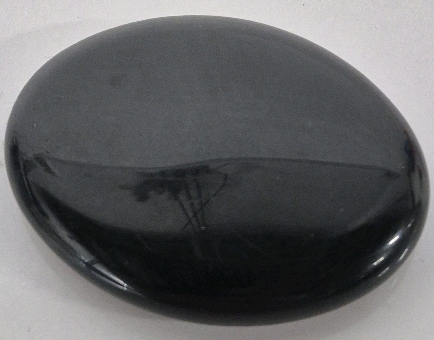 Beautiful Black Stone Onyx? 1.25" Wide & 1.75" Long