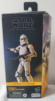 As New - Star Wars The Black Series : Star Wars The Clone Wars - Phase II Clone Trooper Action Figure . Minor bend to box top