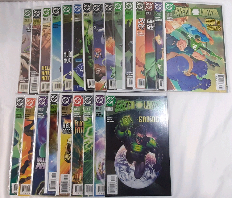 High Grade DC Green Lantern (2003-2004) Kyle Renner Run, Issues #158-181 (Consecutive Run)