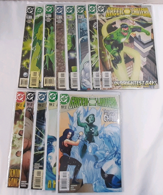 High Grade DC Green Lantern (2002-2003) Kyle Renner Run, Issues #144-157 (Consecutive Run)