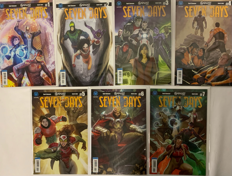 Lion Forge Comics | Seven Days #1-7 - Complete Run | Very Good or Higher Ungraded Condition