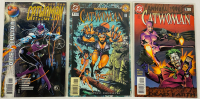 3 Vintage to Newer Catwoman Comics: Catwoman 1,000,000, Elseworlds Annual #1 (1994), and Annual 1996.