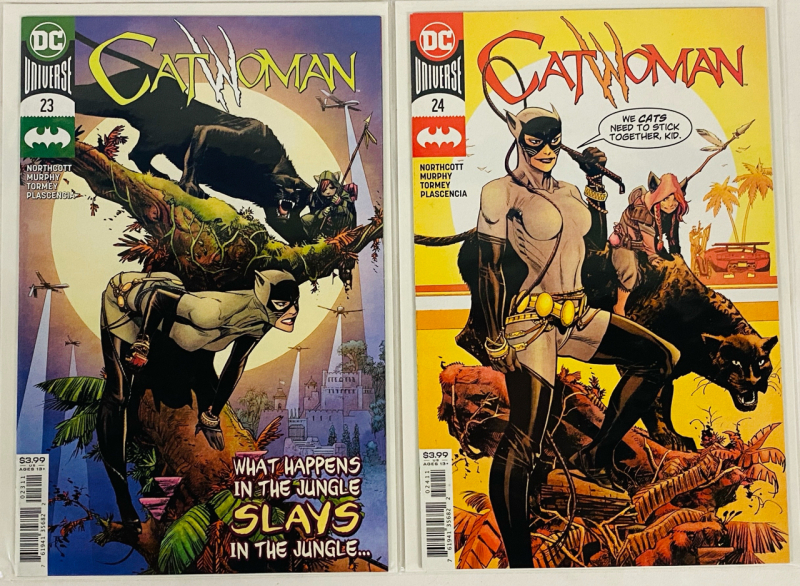 2 DC Catwoman Comics (2020) Issues #23-24; Art by Sean Murphy