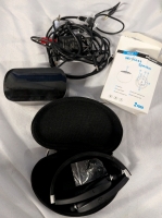 3 As New Earphones/Speakers. Retractable Earbuds, TV to Earbud Transmitters & Wireless Speakers.
