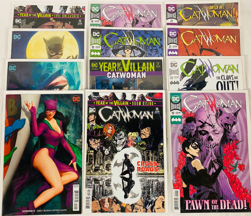 [Consecutive Run] 12 DC Catwoman Comics (2019) Issues #12-22, Includes Duplicate of #19 (See Lot #264)