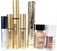 [See Desc] Mascara & Eyelash Products : Revitalash Advanced Eyelash Conditioner, 3&times; Grande Lash MS Enhancing Serum, L'Or&eacute;al Panorama Mascara (Black), Perricone No Makeup Eyeshadow, E.L.F. Liquid Metallic Eyeshadow (Big Dipper)