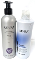 [See Desc] 2&times; KENRA Hair Care : Smoothing Blowout Lotion & Moisture Conditioner Boost Hydration