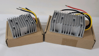 Two (2) DC to DC Converters. Max. Power : 240w - Input: DC 18v-60v , Output: 12v 20a Max. & Max. Power 360W - Input: 24v/36v/48v , Output: 12v 30a Max.