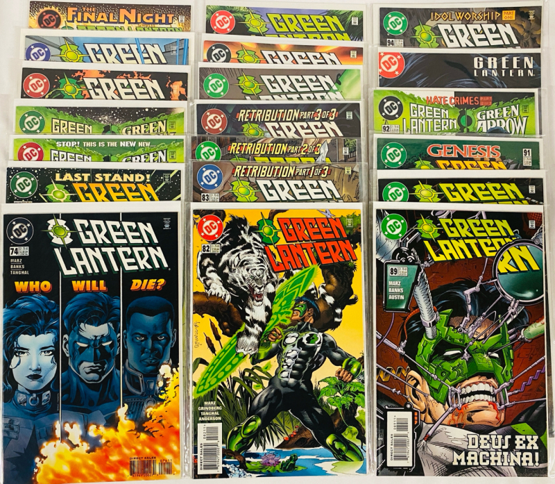 [Consecutive Runs] 20 DC Green Lantern Comics (1996-1997) Issues #74-80, #82-94