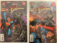 2 DC Comics | Darkness Superman #1-2 |All Comics Bagged and Boarded | Very Good or Higher Ungraded Condition