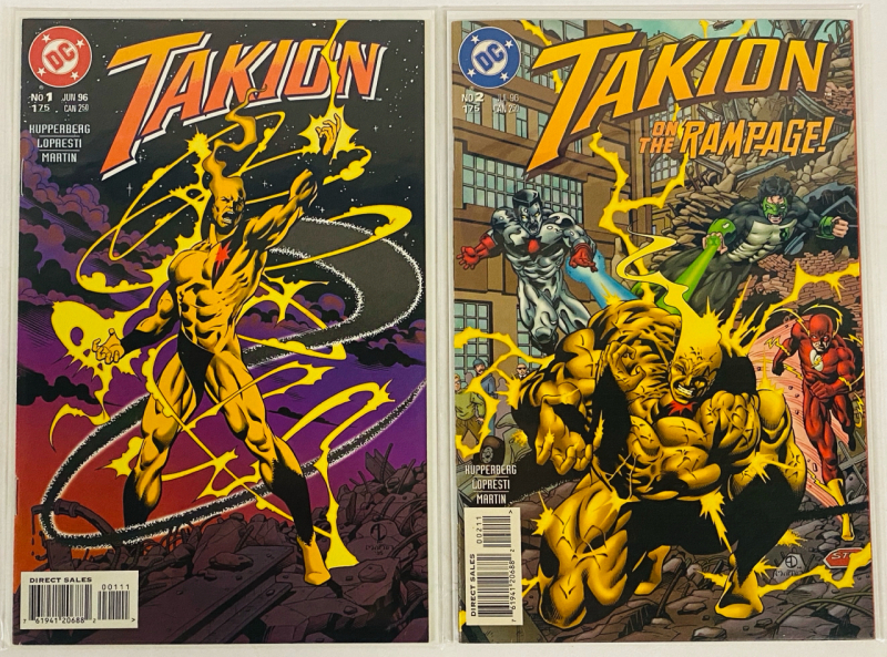 [Consecutive Run] 2 DC Takion Comics (1996) Issues #1-2