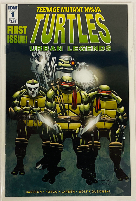 IDW Teenage Mutant Ninja Turtles Comic; Urban Legends (2018) Issue #1