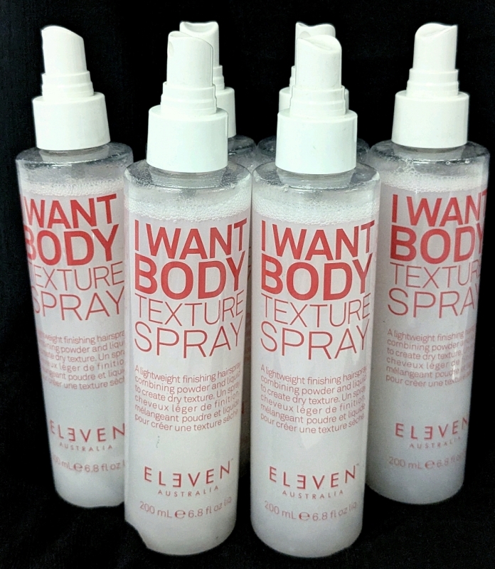 [See Desc] 6 ELEVEN Australia "I Want Body" Texture Sprays