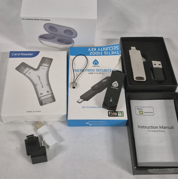 7 As New Adapters & Flash Drives & Galaxy Earbud Charger