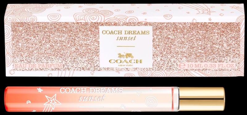 New COACH Dreams Sunset Eau de Parfum Travel Spray, 10ml