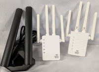 3 As New WiFi Antenna/Repeaters. Tallest Measures 7.25".