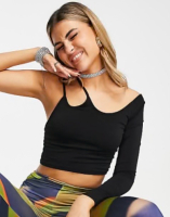 New Sz Small Ladies Asymmetrical Top