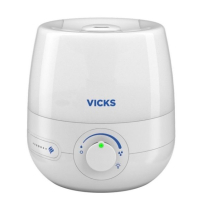 New Vicks VUL530C NaturalCare 3-in-1 Cold Mist Filter Free Humidifier + Diffuser + Nightlight - White (Retails for over $75.00!)